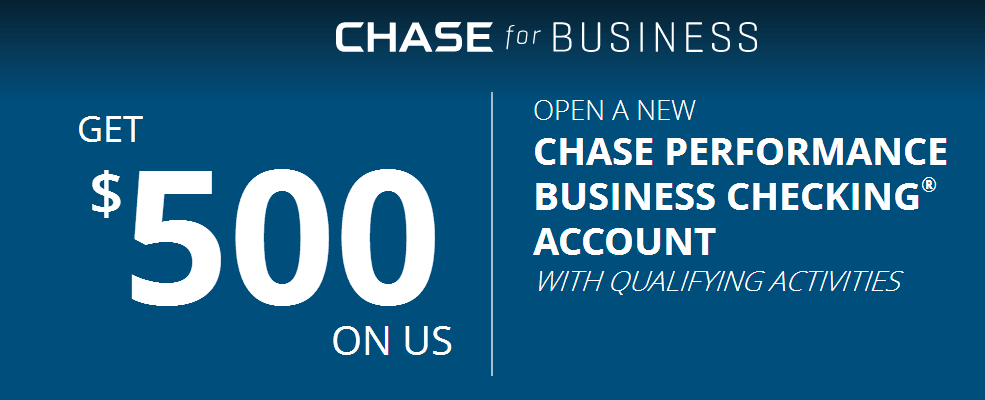 chase 500 business checking