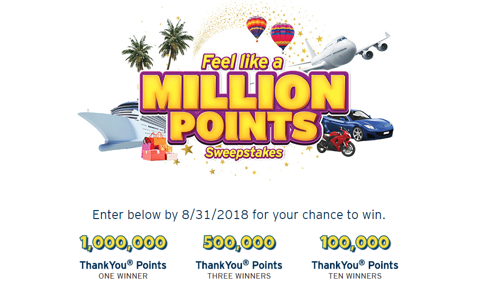 Win One Million ThankYou Points