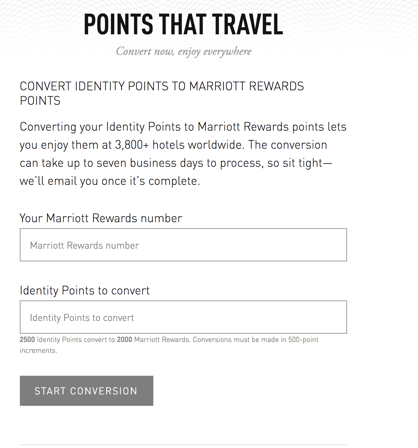 Marriott's Cosmopolitan Identity Rewards Introduces Easy Online Account Management