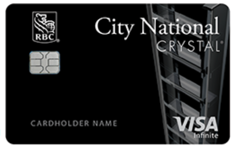 Crystal visa infinite credit card