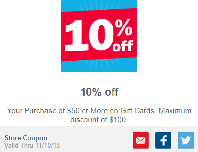 meijer 10 off gift cards