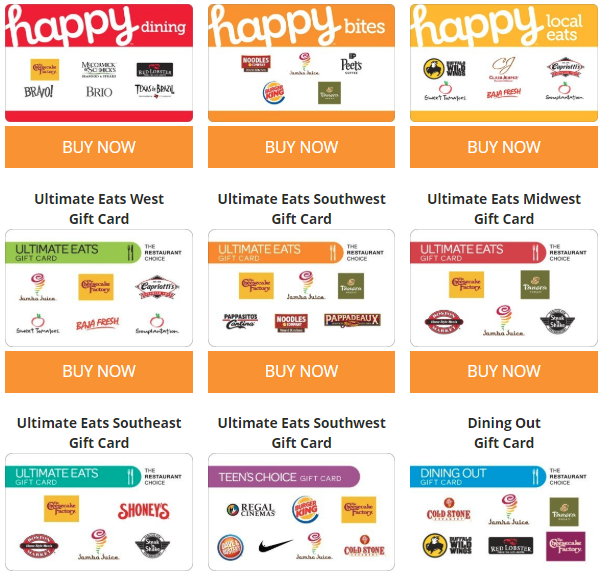 Happy Gift Cards at GiftCardMall