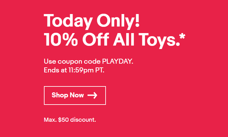 ebay toys discount