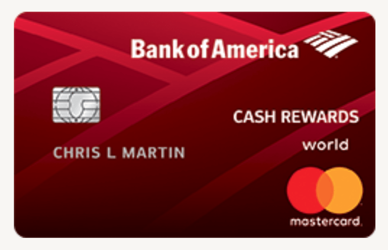 Bank of America Cash Rewards 3% Categories