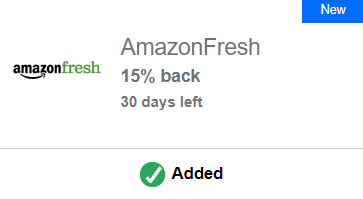AmazonFresh Chase Offer