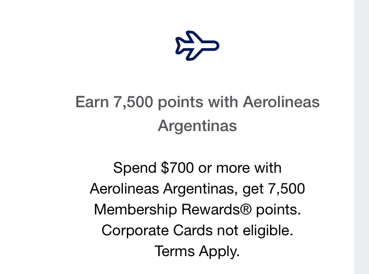 Cheaper Flights to Argentina: Stack Amex Promo, Airfare Bonus and Fare Sale