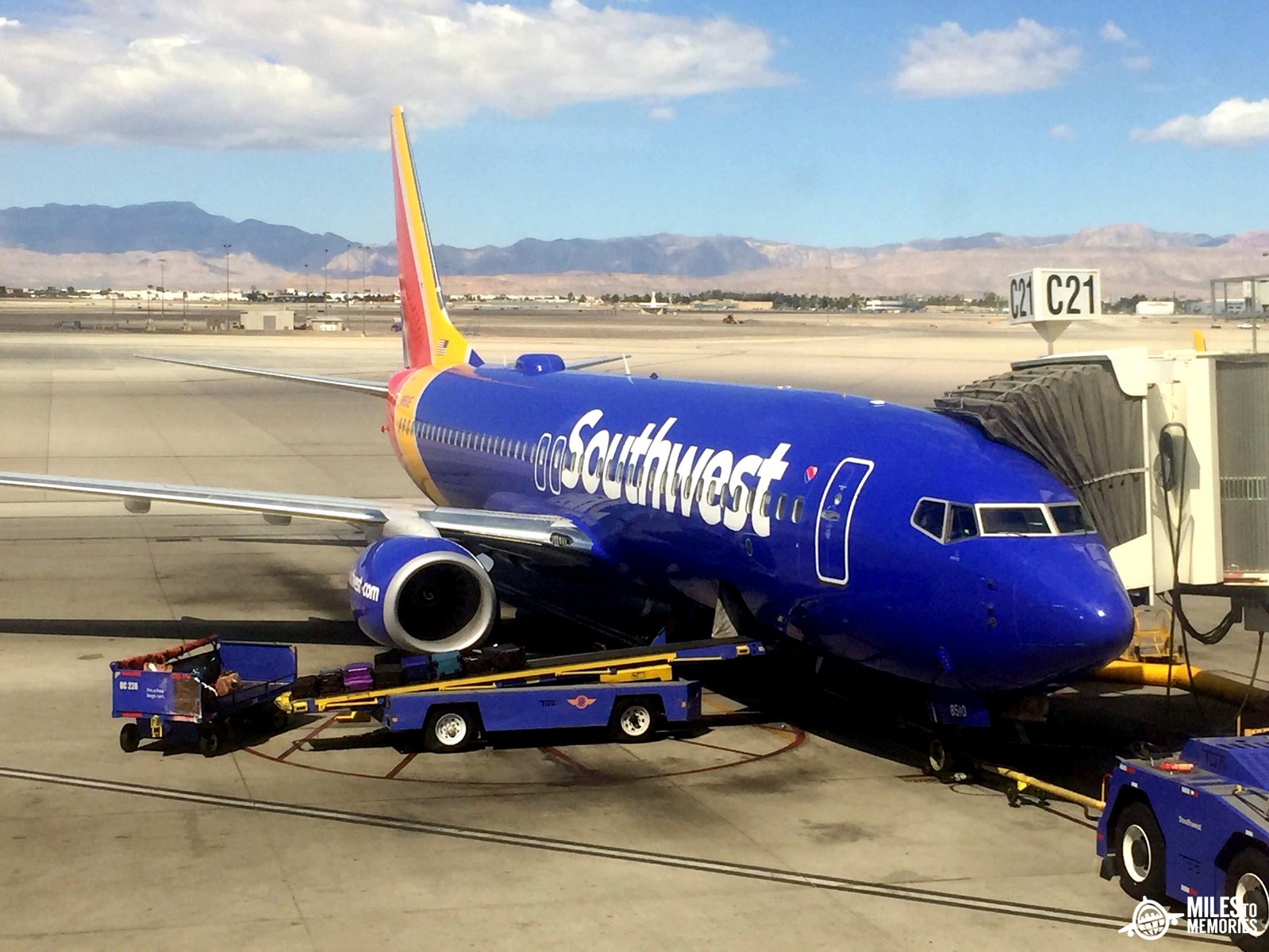 Southwest Rapid Rewards does not charge carrier fees