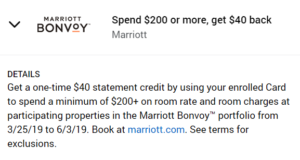 new marriott amex offer