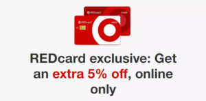 Extra 5% Off with Target REDcard