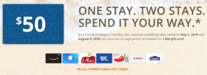 Choice Hotels promotion