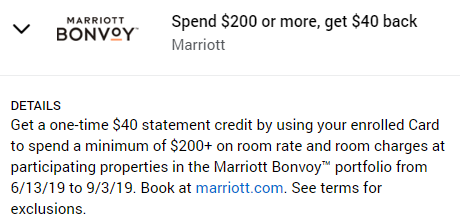 marriott bonvoy amex offer