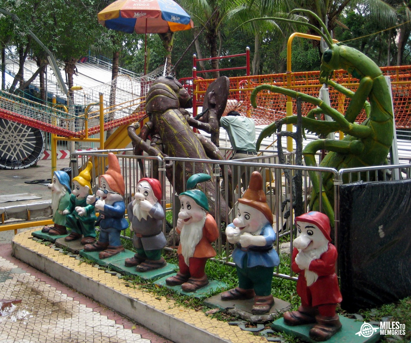 Scariest Amusement Park Ride Dam Sen Park