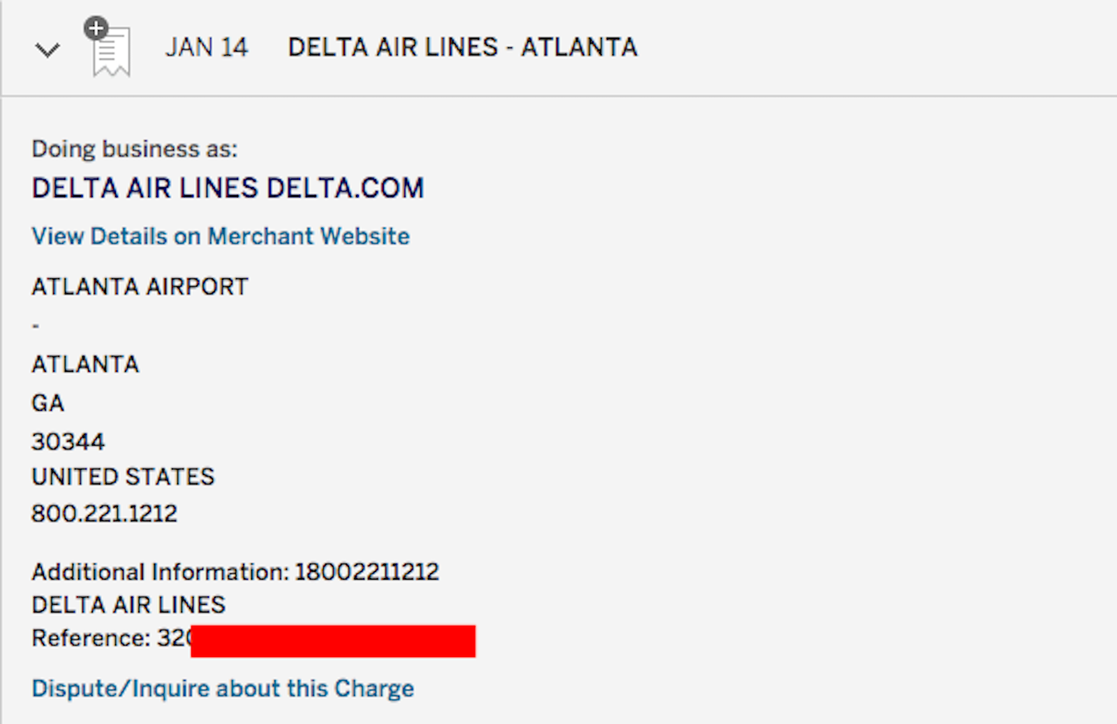American Express Airline Incidental Credits delta