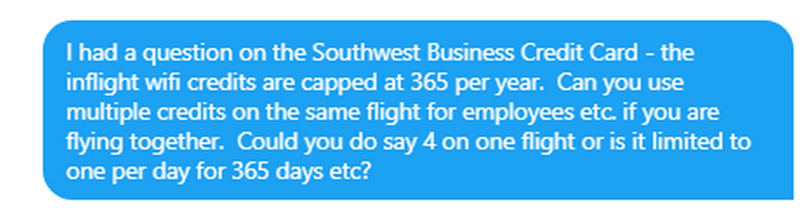Consider the Southwest Performance Business Card