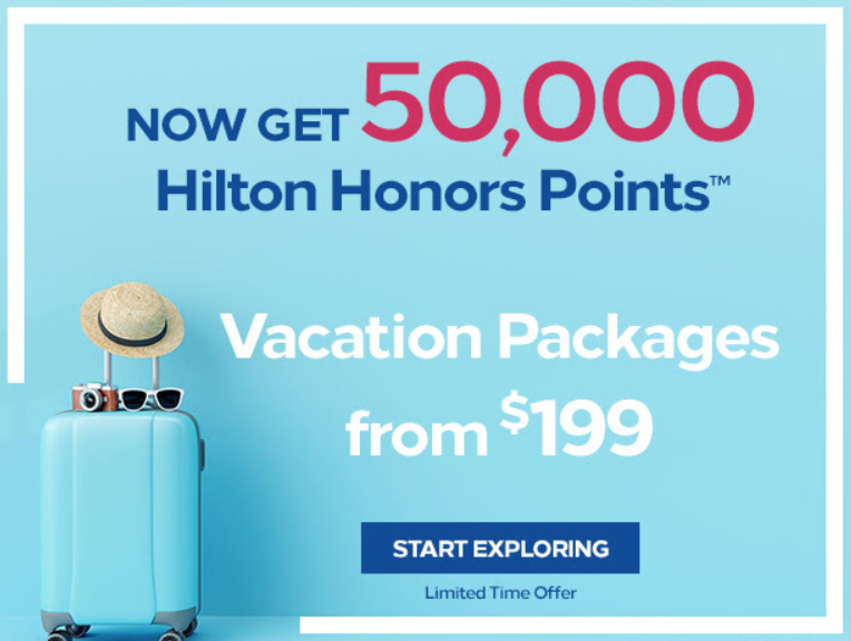 Hilton Timeshare Offer Three Night Stay And 50k Points From 199