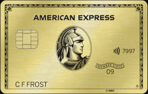 Cards in my wallet - Amex Gold Card