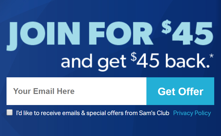 Free Sam's Club Membership