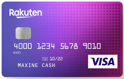 Rakuten Cash Back Visa gift card purchases